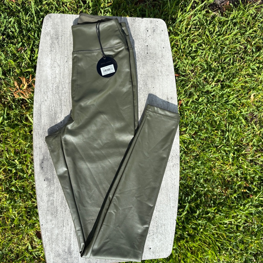 OFFLINE By Aerie Real Luxe Faux Leather Legging